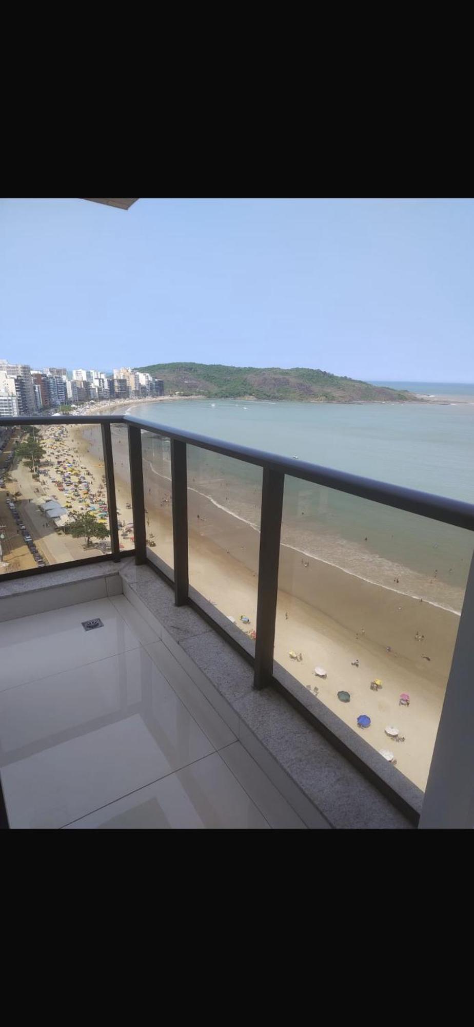 Malaga1201 Cobertura De Frente Para Praia Do Morro Guarapari Em Frente O Quiosque 19 Kültér fotó