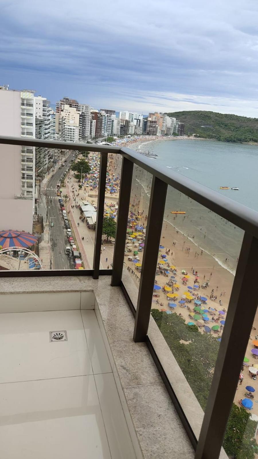 Malaga1201 Cobertura De Frente Para Praia Do Morro Guarapari Em Frente O Quiosque 19 Kültér fotó